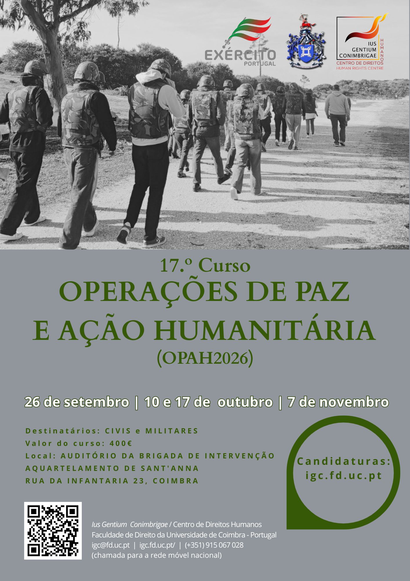 17º Curso em Operações de Paz e Ação Humanitária
