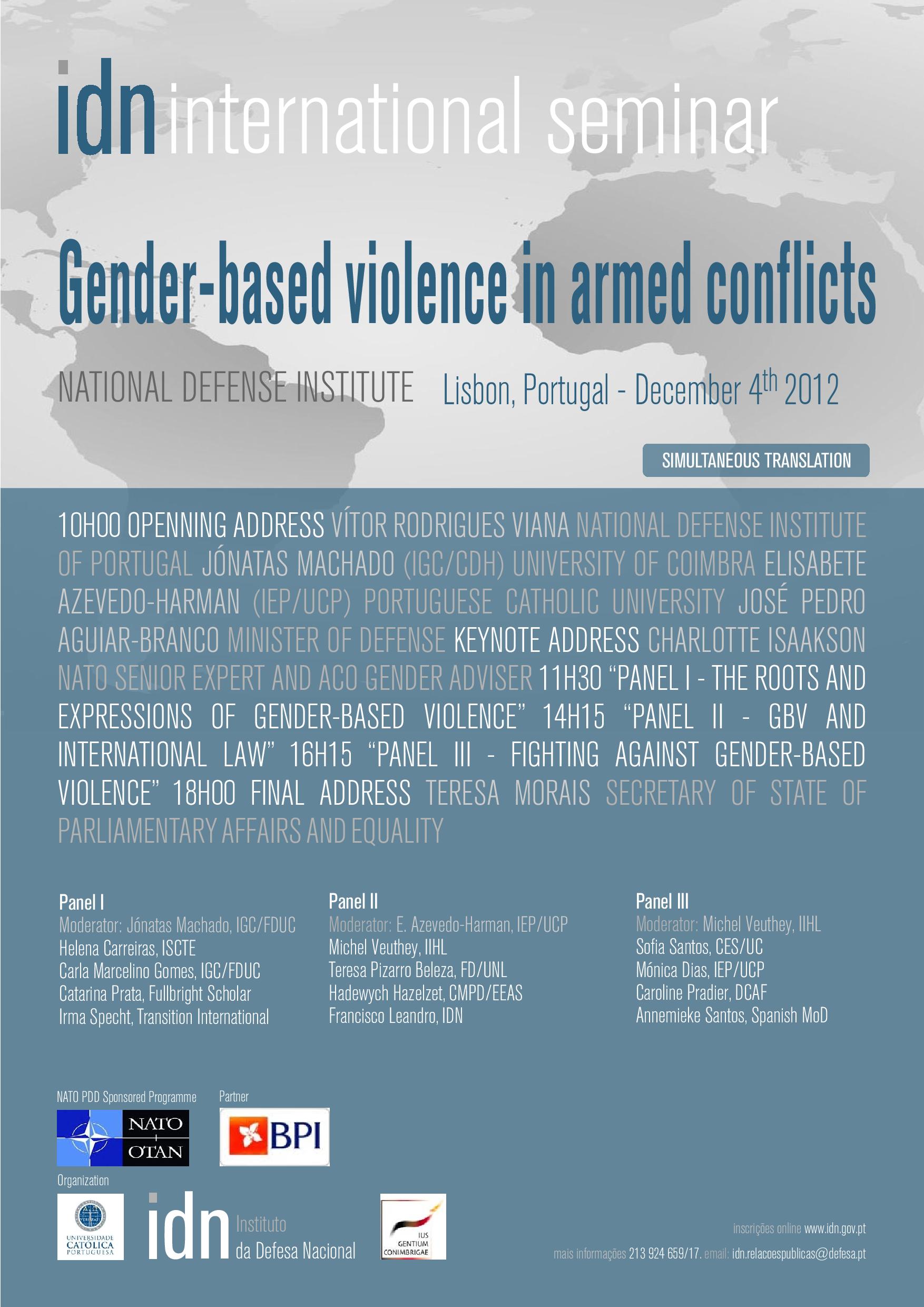 IDN - National Defense Institute International Seminar  