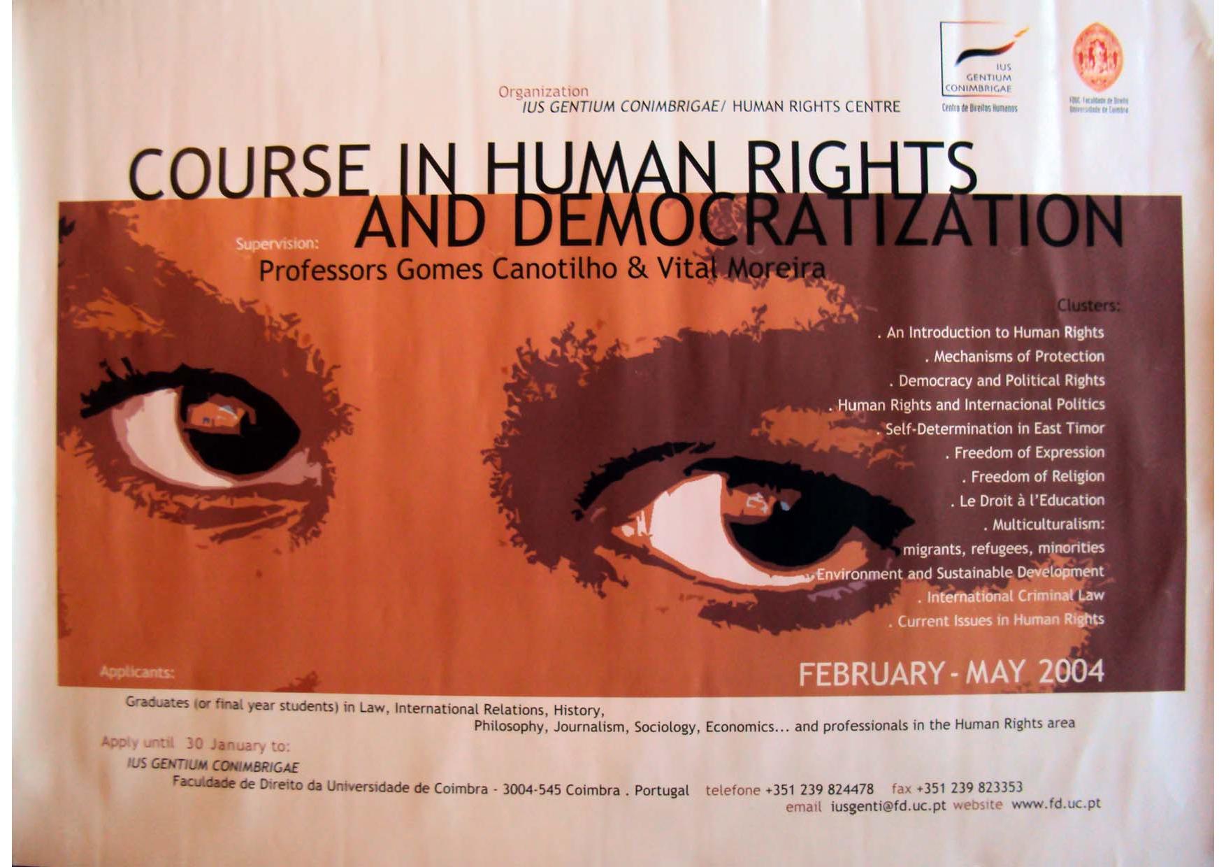 6º Curso de Pós-graduação em Direitos Humanos