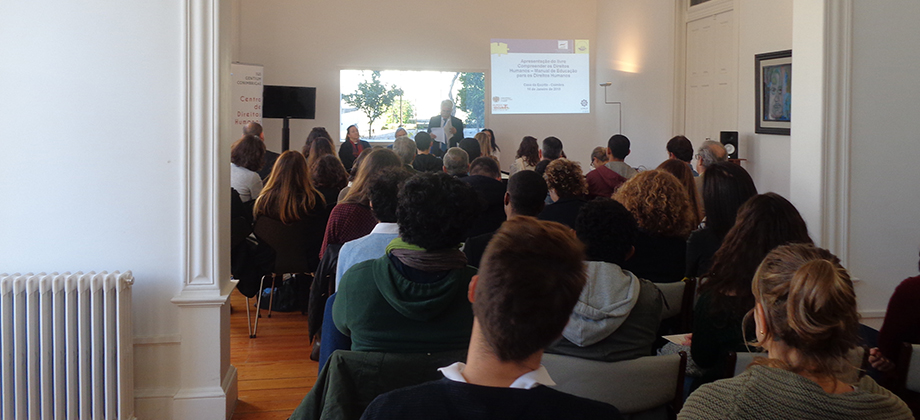 Lançamento em Coimbra