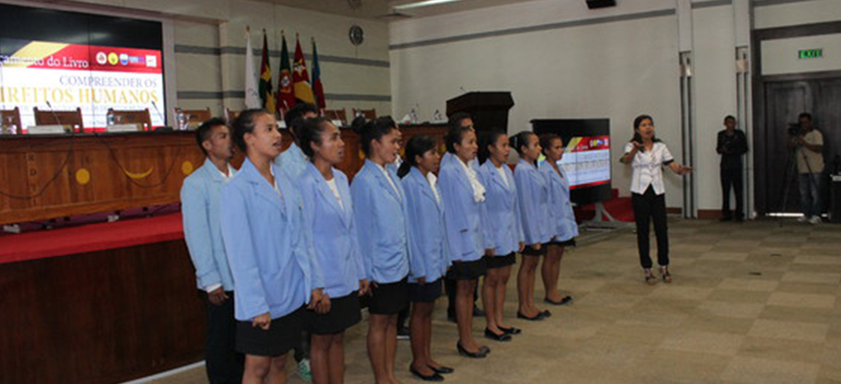 Lançamento em Timor-Leste