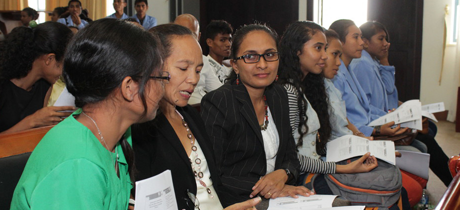 Lançamento em Timor-Leste