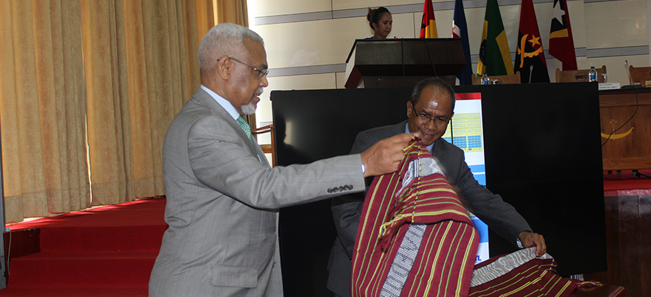 Lançamento em Timor-Leste